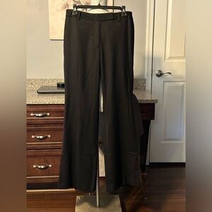 Talbots Heritage Collection Black Wool Blend Lined Pants Trousers Size 8